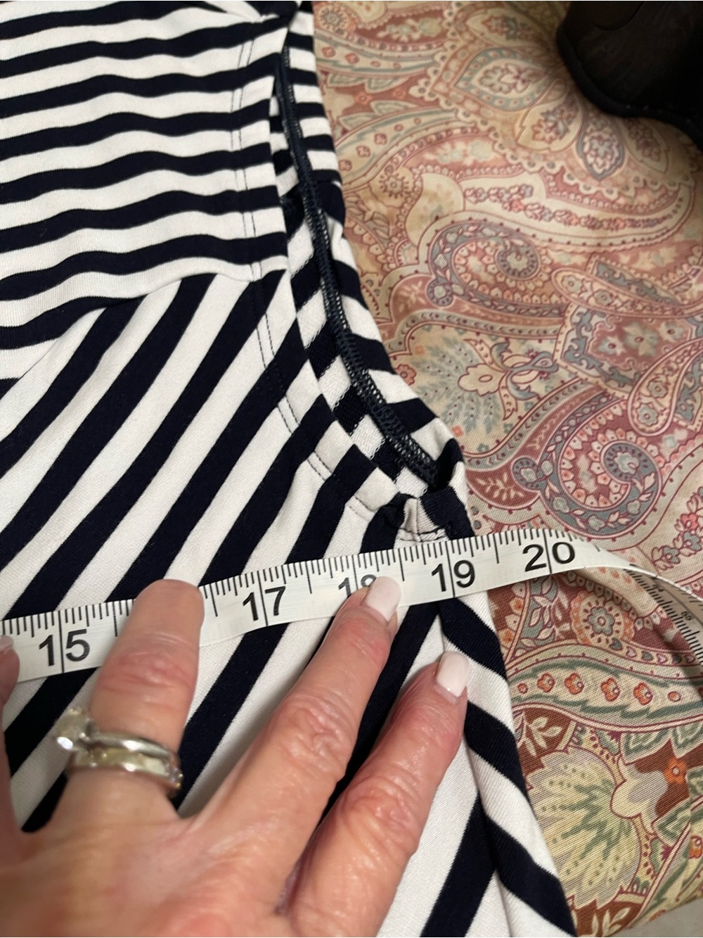 Cabi Illusion Tee - Size M Style 6337 - Picture 3 of 8